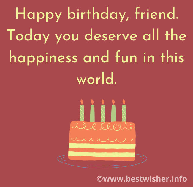 How to wish happy birthday to best friend