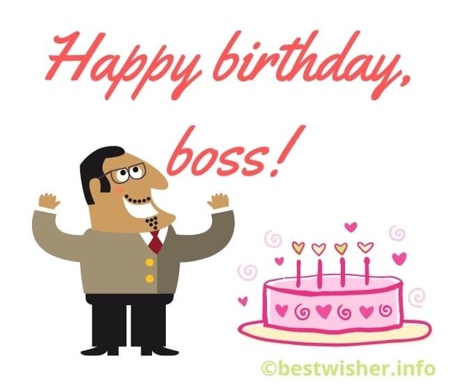 100 Birthday wishes for boss [Male and female boss] - BestWisher