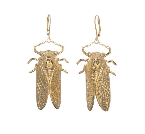 Goldbug Drop Earrings 16