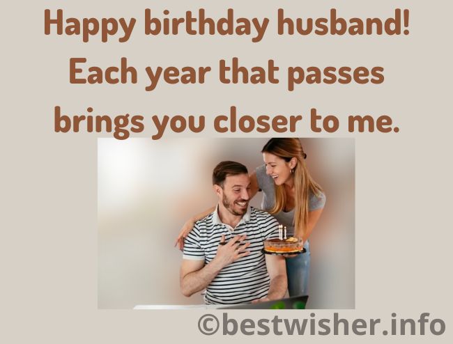 Happy birthday to my husband