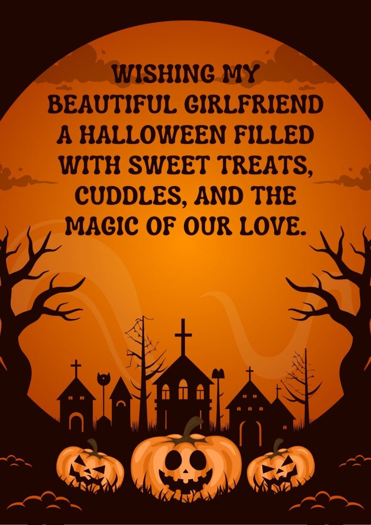 Halloween wishes for a girlfriend
